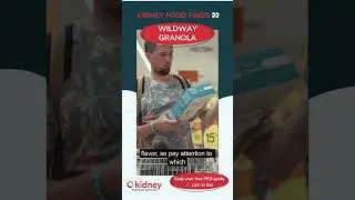 Kidney Food Finds | Wildway Snacking Granola