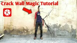 Crack Wall Effect Kinemaster | wall crack magic tutorial | kinemaster magic tricks by Jaat Group!