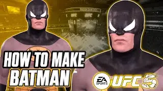 How To Make Batman In EA Sports UFC 5 (Create-A-Fighter Formula) | Spree Gaming