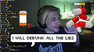 xQc reveals that he takes Vyvanse for ADHD