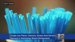 The Last Straw? Manhattan Beach Votes To Ban Plastic Straws, Utensils