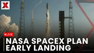NASA Live | SpaceX Live | LIVE SpaceX Launches Two Moon Landing Missions In One Rocket | US News