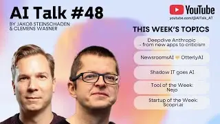 AI Talk 48: Deep Dive Anthropic | Doomer vs Boomer | Ausblick Gemini 3 | Nejo | Scopri.ai