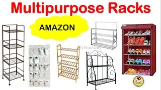 Unique Useful Space Saving Kitchen Organizer | Amazon Smart Kitchen Tools/  Multipurpose Racks