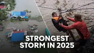 Typhoon Ragasa heads to Hong Kong and China after tearing through Philippines