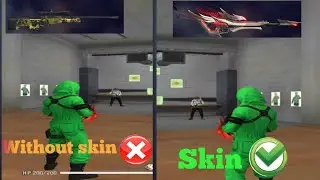 FREE FIRE NEW AWM METAL WINGS DAMAGE ABILITY TEST |WHO IS BETTER 😱