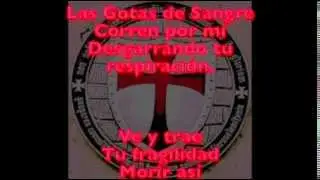 Templar Martyr - Gotas de Sangre (Letra)