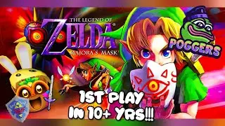 Majora's Mask Ch 11, Stone Tower Temple! | In !LOREder playthru! !poggers