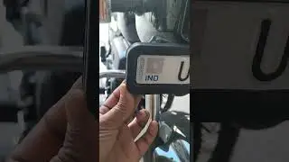 How much the number plate cover is important #hero #viralvideo #shorts #i3s #mistake #i3s‼️‼️