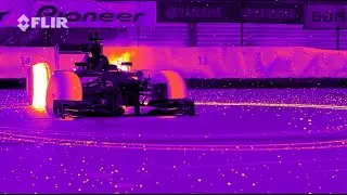 Red Bull Racing's RB8 Tearing it Up in Infrared
