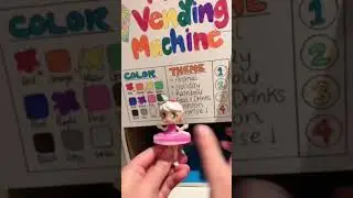 Fidget Vending Machine: Card, Fashion, 3! 💗