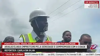 NOVA PONTE PEDONAL UNE IVAGALANE E SANGARIVEIRA | TV ZAMB&Eacute;ZIA 24H