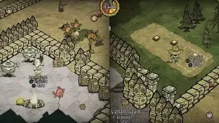 Don't Starve Together PS5 Split-Screen Multiplayer Gameplay