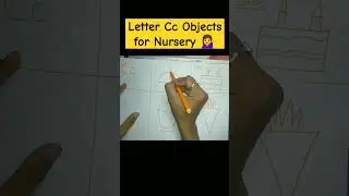 Alphabet C Drawing ideas #letterc #alphabet #objects #shorts