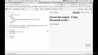 1  How to see the output