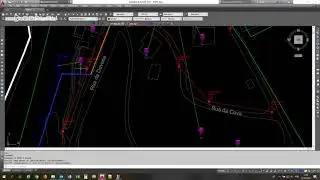 AutoCAD customized FTTH toolbars and automation