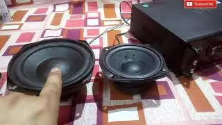 5inch vs 4inch Subwoofer Testing // The technoboy