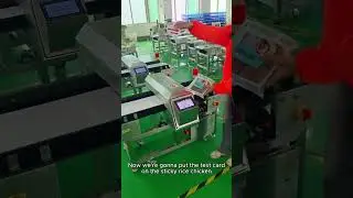 Food metal detector for chicken （To detect small metals in food）#machine #Food metal detector