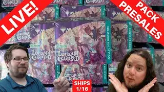 🔴LIVE! MTG Lorwyn Eclipsed (ECL) Collector & Play Pack Presales | Magic Rip & Ship | Ships 1/16
