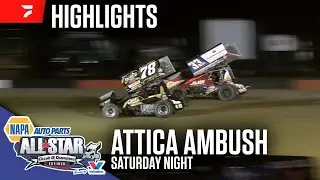 Attica Ambush Finale | All Star Circuit of Champions at Attica Raceway Park 8/30/25 | Highlights