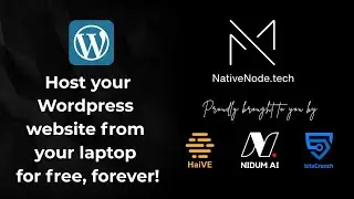 Host your Wordpress website from your laptop with NativeNode