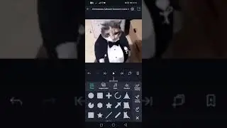 vhs particle overlay tutorial with a cat in a tuxedo pic