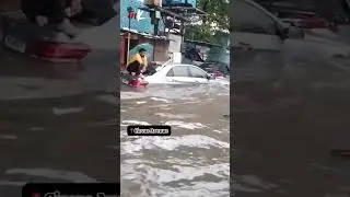 Waterlogging on Circus Avenue