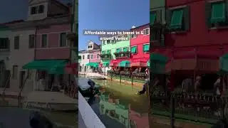 Affordable ways to travel in Venice #europetravelvlog #travelvlog #italytravelguide #travelshorts