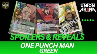 One Punch Man Reveals Green |Union Arena|