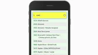 SearchPLU - find PLU codes fast