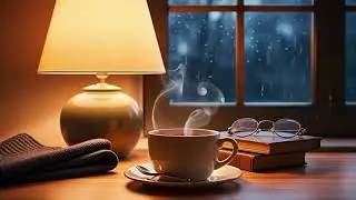 Cozy Rainy Night Ambience ☕🌧️ | Relax, Study, Sleep