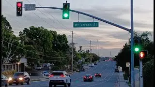 Old Vintage Lemon Grove Traffic Signals (Massachusetts Ave & Mt Vernon St)