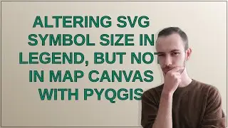 Gis: Altering SVG symbol size in legend, but not in map canvas with PyQGIS