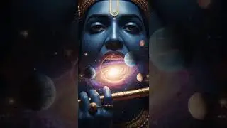 The Cosmic Revelation: The Universe in Krishna&rsquo;s Mouth #shorts