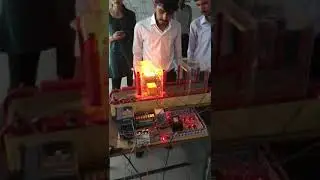 PLC & VFD based speed control of motor and its application
