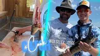 WOLSELEY LODGE Catch, Clean, Cooking Some DELICIOUS WALLEYE