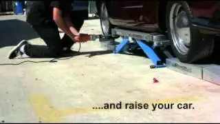 EZcarlift - using Drive Over Kit