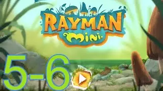 Rayman Mini 5-6: Upwind - 100% Walkthrough Gameplay - APPLE ARCADE