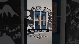 My little Girl Mia winter Concert at her School #winterconcert