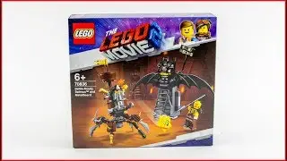 LEGO MOVIE 2 70836 Battle-Ready Batman and MetalBeard Construction Toy - UNBOXING