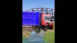 Spintires: MudRunner | Truck Simulator | Driver Skills Gameplay | Ep.12 #MudRunner #Shorts