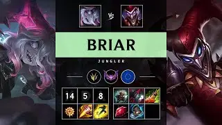 Briar Jungle vs Shaco: Unstoppable - EUW Master Patch 14.18