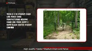PVC Coated Stadium Chain Link Fence Manufacturer in China - Wholesale Supplier