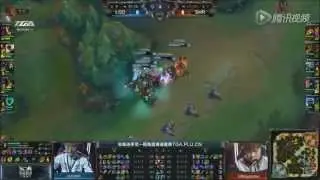 LGD We1less Leblanc Awesome Lantern Escape With LGD Pyl vs SH ROYAL 2015 LPL Spring