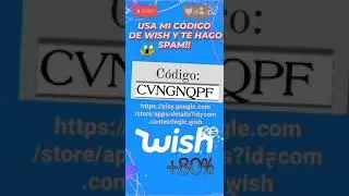 codigo de descuento de wish 90%