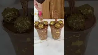 Ferrero Rocher Dry yogurt ice cream #asmr #asmrsounds #foodie #icecream #trending