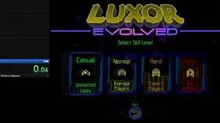 My first time of speedrunning Luxor Evolved (casual difficulty)