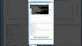 Need Layer3 for your homelab? Deploy PFsense 😉