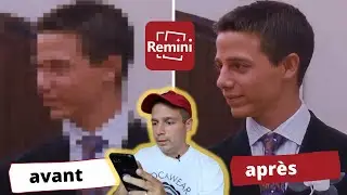 Remini : L'appli qui améliore la qualité des photos grâce à l'IA