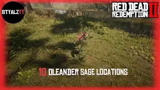 OLEANDER SAGE LOCATIONS RDR2 ONLINE **DAILY CHALLENGE**